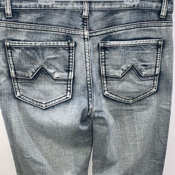 INC International Concepts Mens Berlin Slim Strait Gray Light Wash Jeans 32 x 30 - Picture 4 of 13